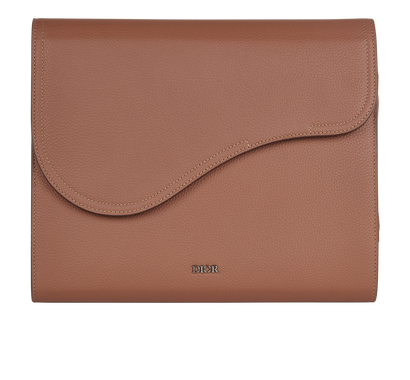 Christian Dior Saddle IPad & Notebook Case, front view